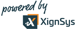 Logo powered by XignSys